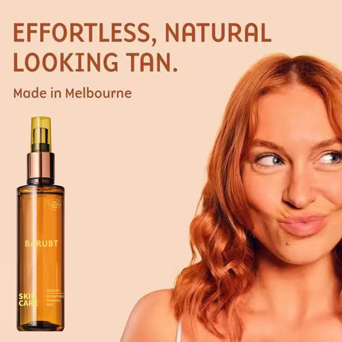 Body Tanning Oil - 150mL Self-Tanning Lotion