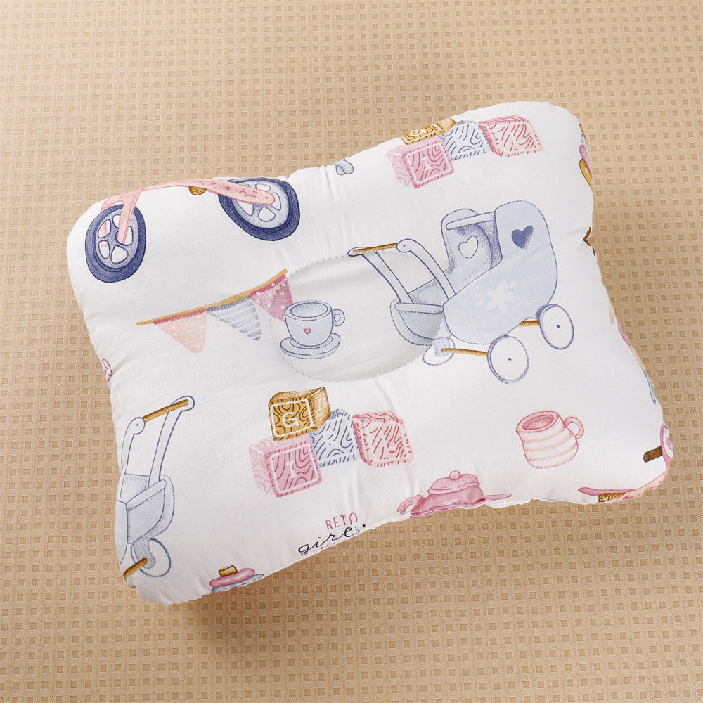 Baby Shaping Pillow for Head Deviation Prevention - Infant Anti-Head Deviation Support