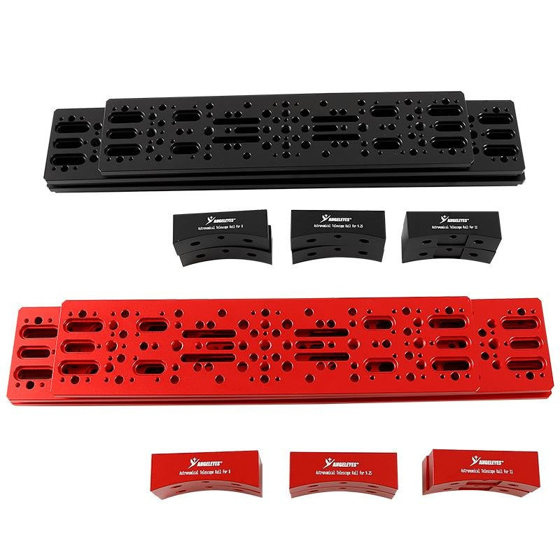 Astronomical Telescope Wide-Track Rail Handle - Black & Red Variants