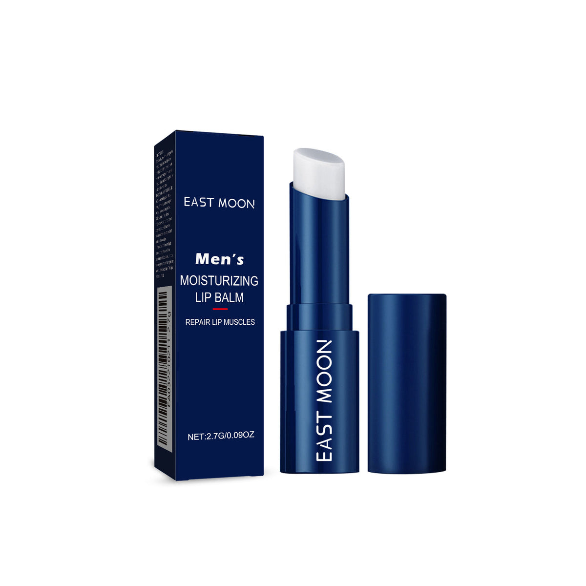 Men's Hydrating Lip Balm with Exfoliating & Anti-Chapping Benefits - 2.7g