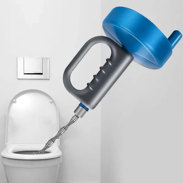 7FT Heavy Duty Drain Snake Auger - Manual Pipe Clog Remover Tool for Sink Shower Toilet