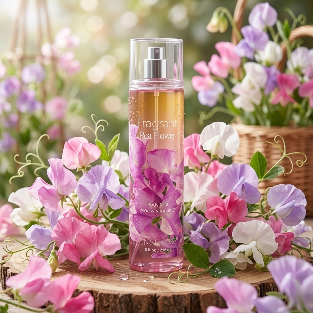 Fragrance Body Mist - 8 Fl. Oz. Hydrating Scented Spray with Aloe & Vitamin E
