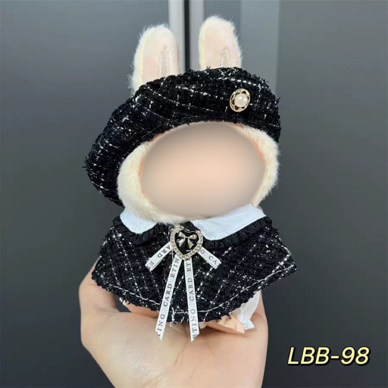 17cm Vinyl Figurine Clothes Set for Collectibles and Decoration