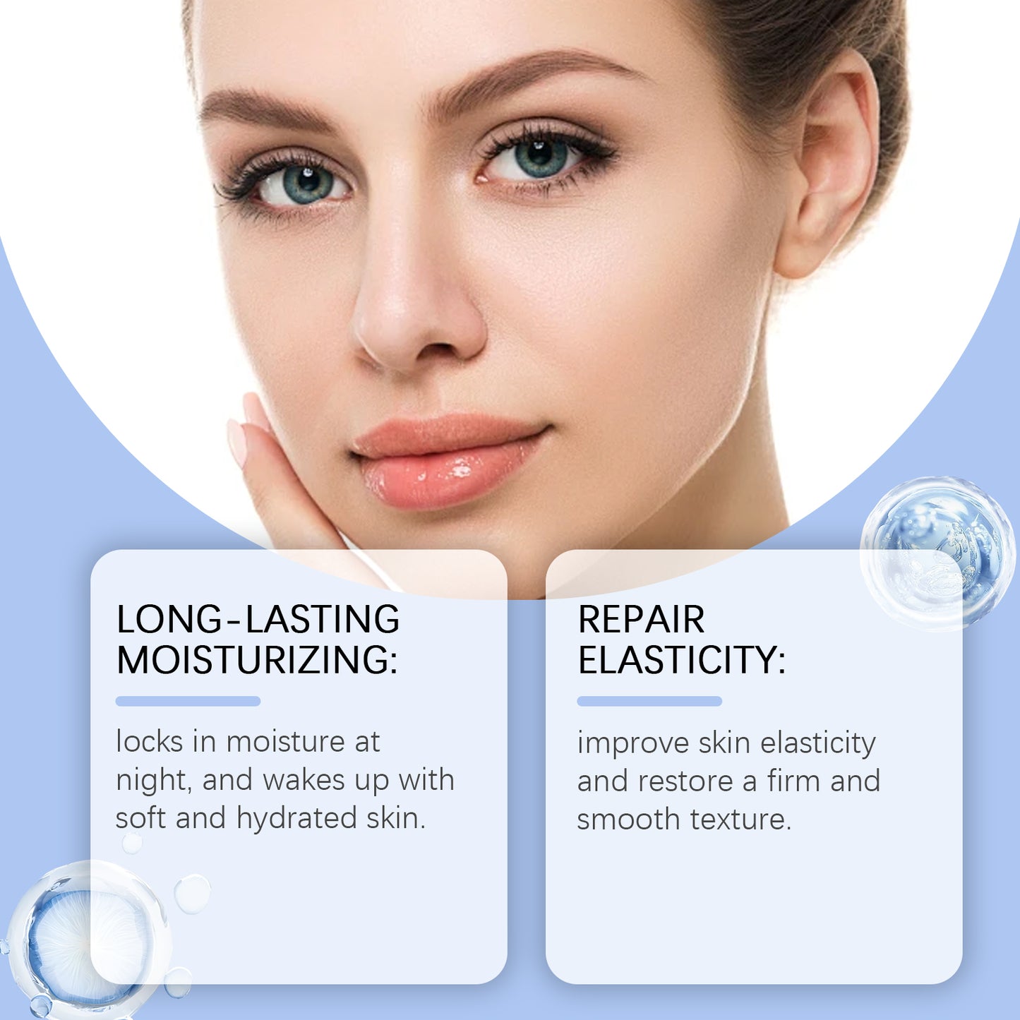 Retinol & Vitamin C Night Cream - Hydrating Anti-Aging Facial Moisturizer