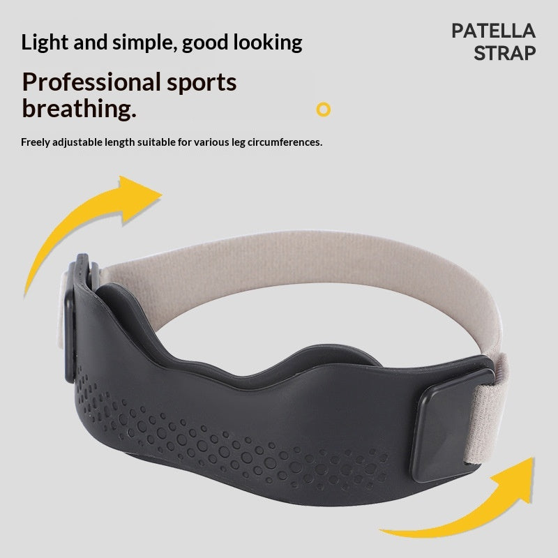 Butterfly-Style Silicone Knee Brace Strap – Sports & Injury Prevention