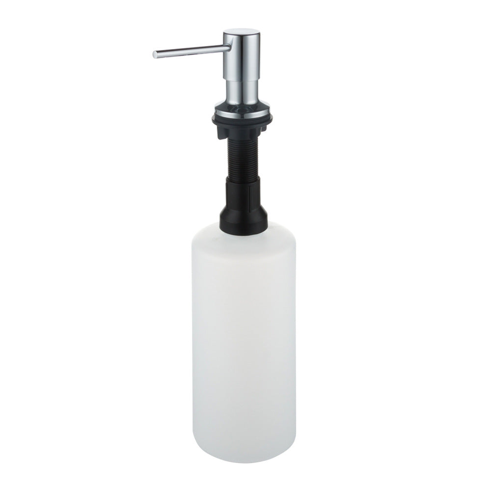 Deck Mounted Square Kitchen Soap Dispenser 350ML - Multiple Colors
