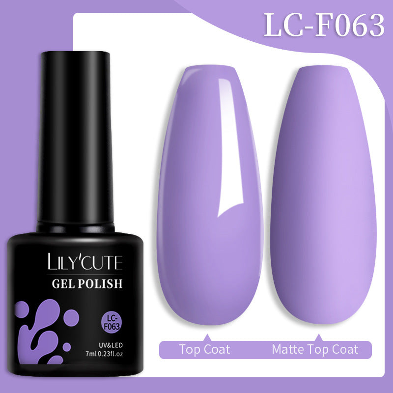 Colored Glitter Nail Glue Set for Nail Art - Waterproof & Non-Flushing