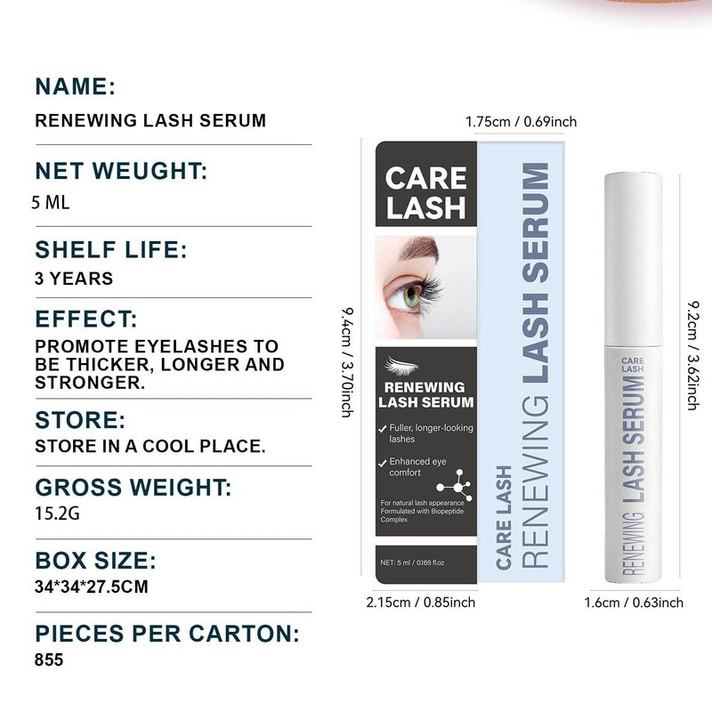 Eyelash Regeneration Serum 5ml - Neutral Packaging for Lash Growth