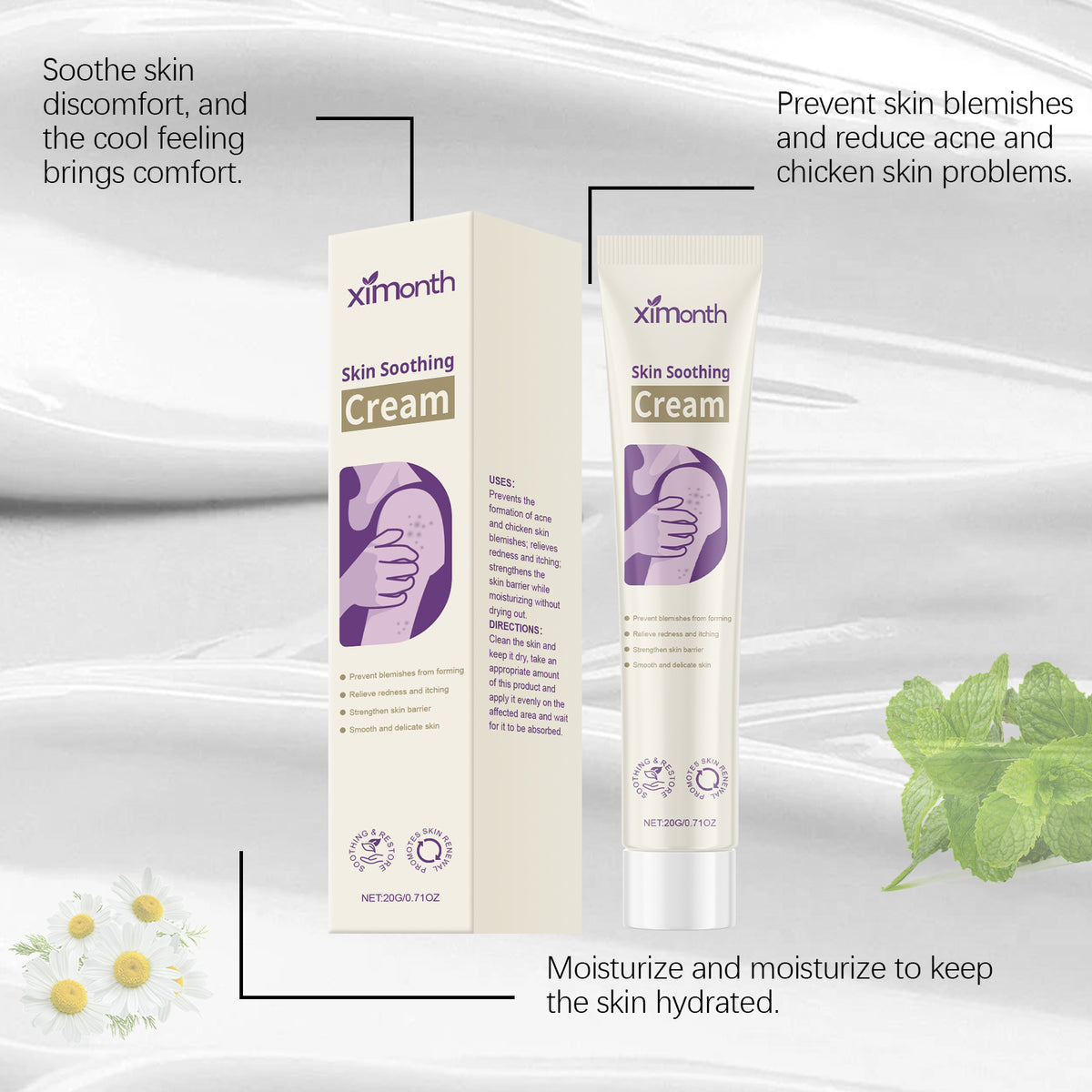Skin Soothing Cream 20g Box