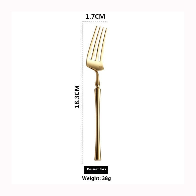 Stainless Steel Tableware Set - Knife Fork Spoon Flatware Utensils