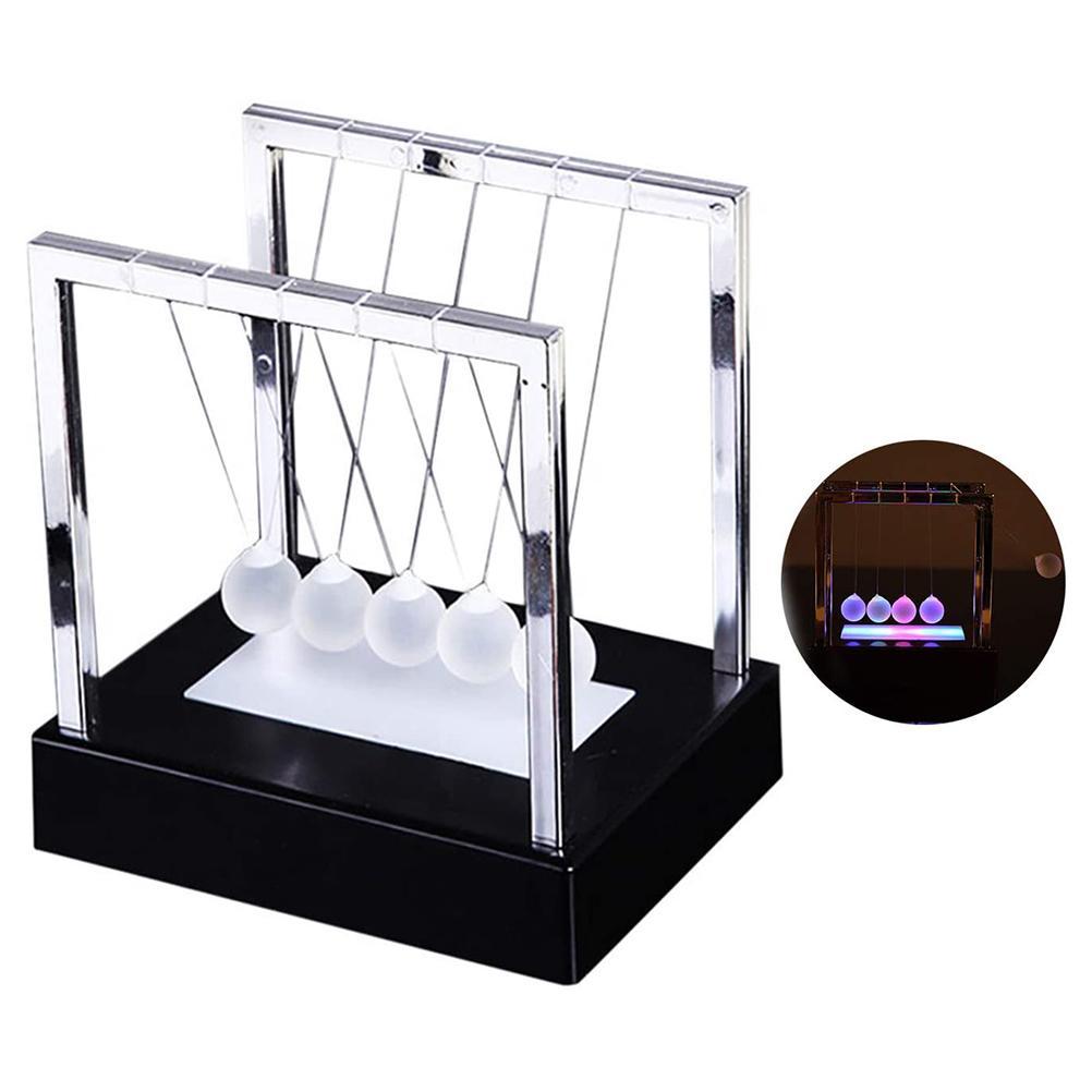 LED Newton's Swing Ball - Decorative Science Desk Toy