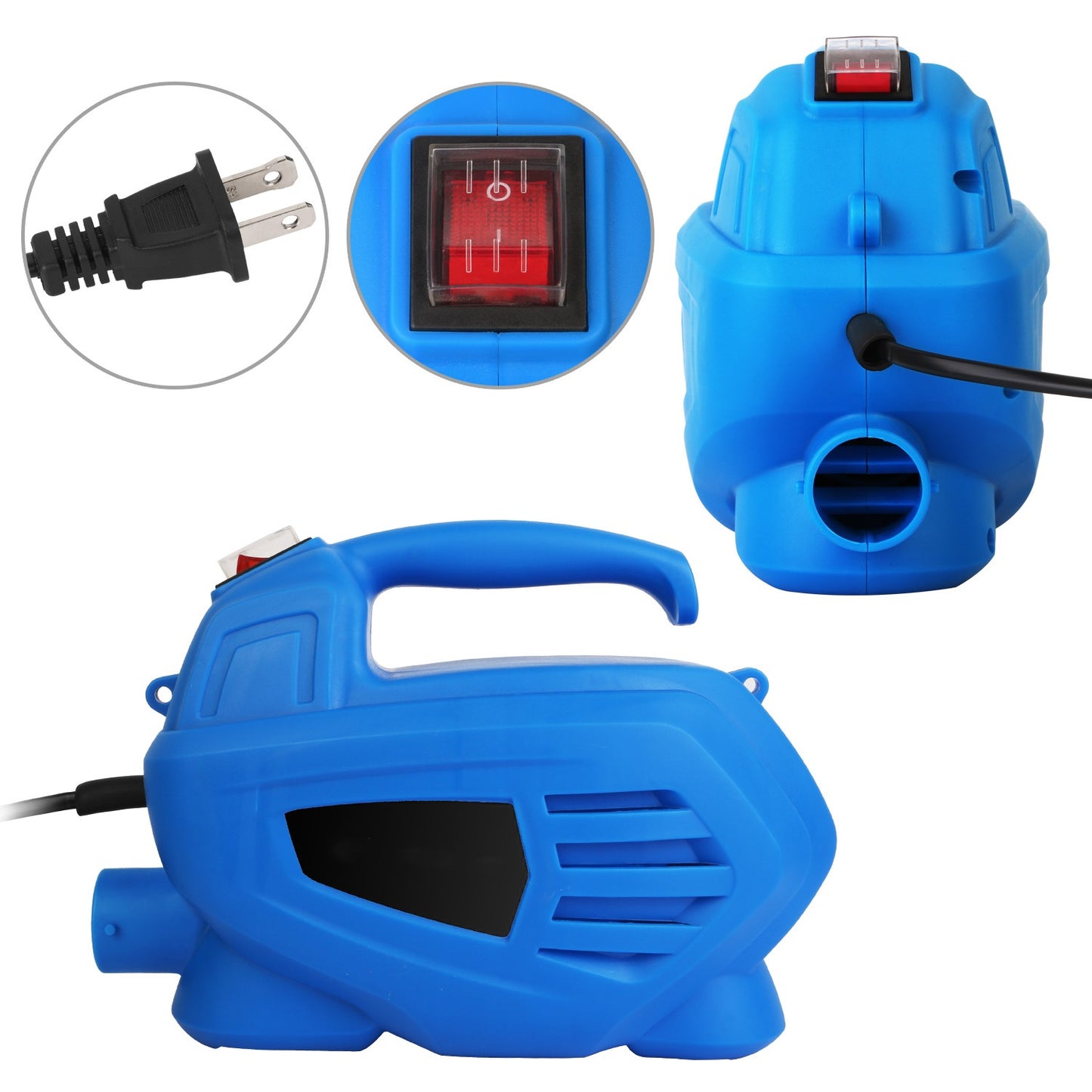 800ML HVLP Paint Sprayer with 3 Modes & Removable Container - Garden Tools