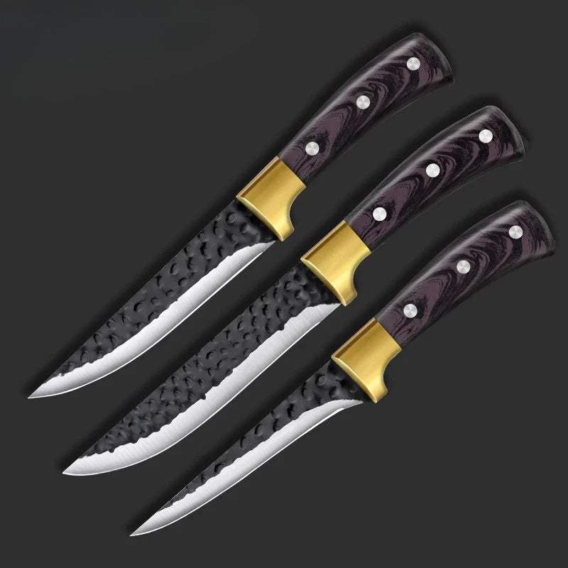 3-Piece Kitchen Knife Set - Precision Cutting Tools