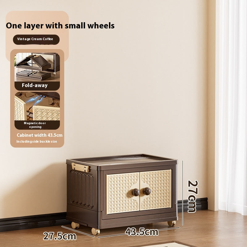 Foldable Household Storage Cabinet - Multiple Sizes & Layers