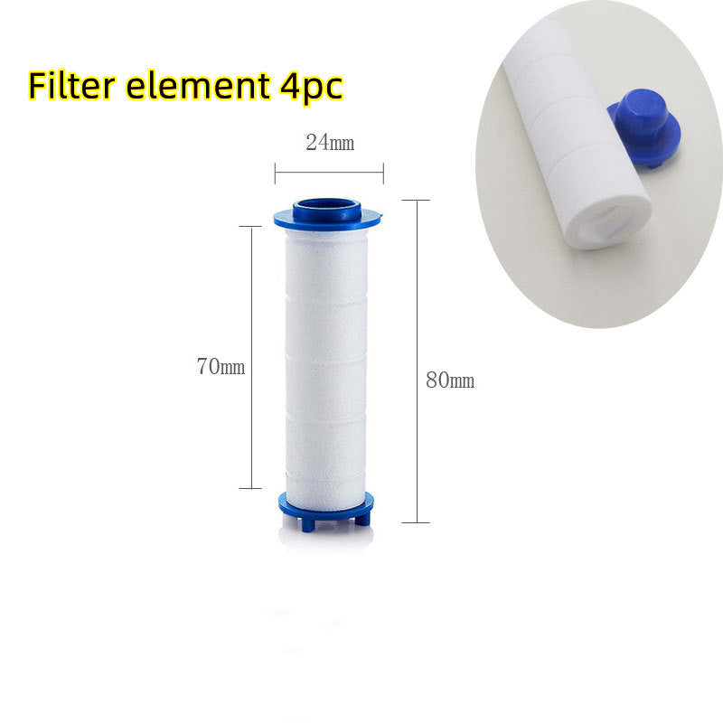 High Pressure Turbo Shower Head with Water Saving Feature & 360° Fan Extension
