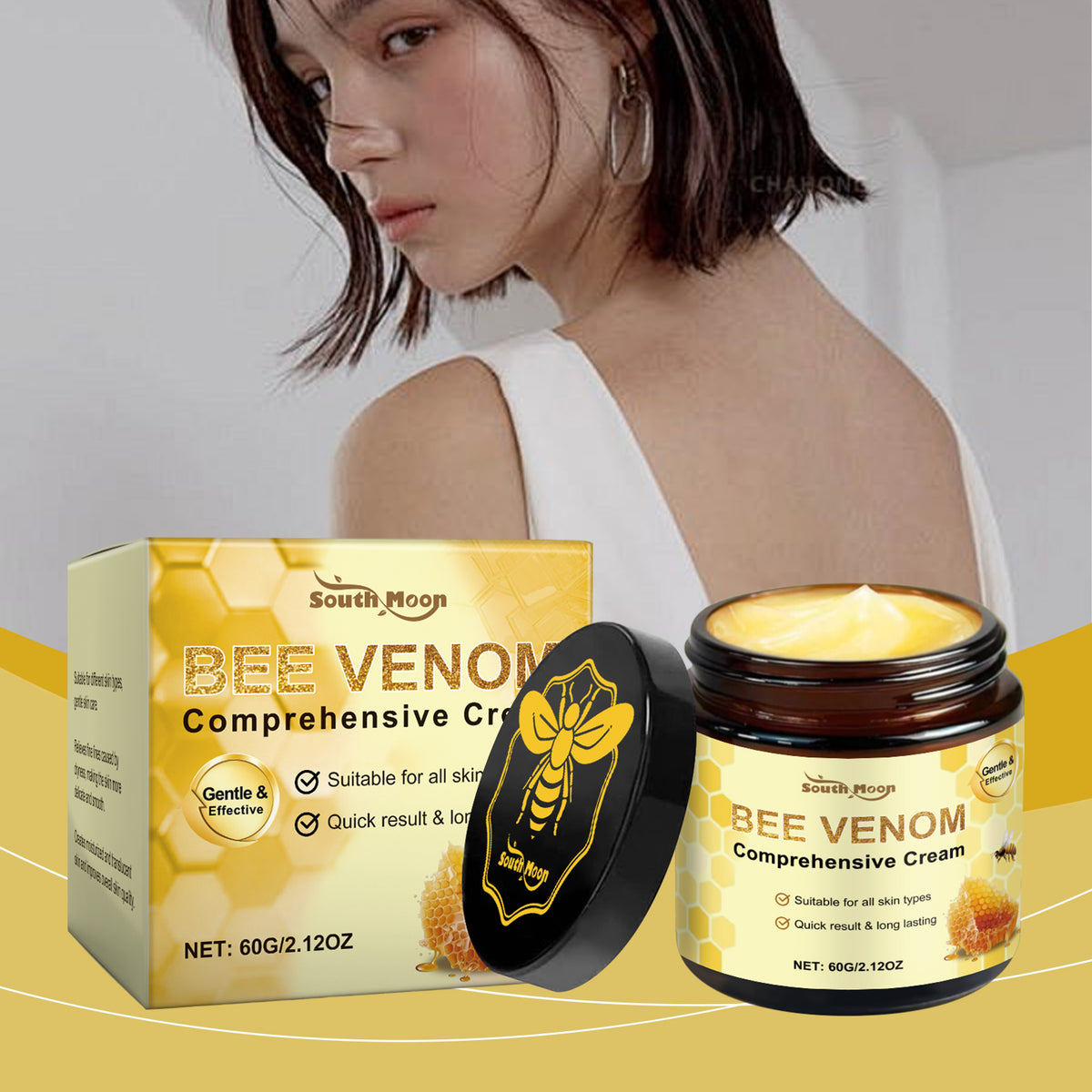 Bee Skin Moisturizing Cream 60g