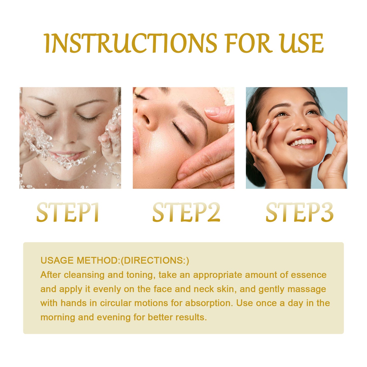 Bee Venom Anti-Aging Face Essence - Moisturizing Firming Skin Repair