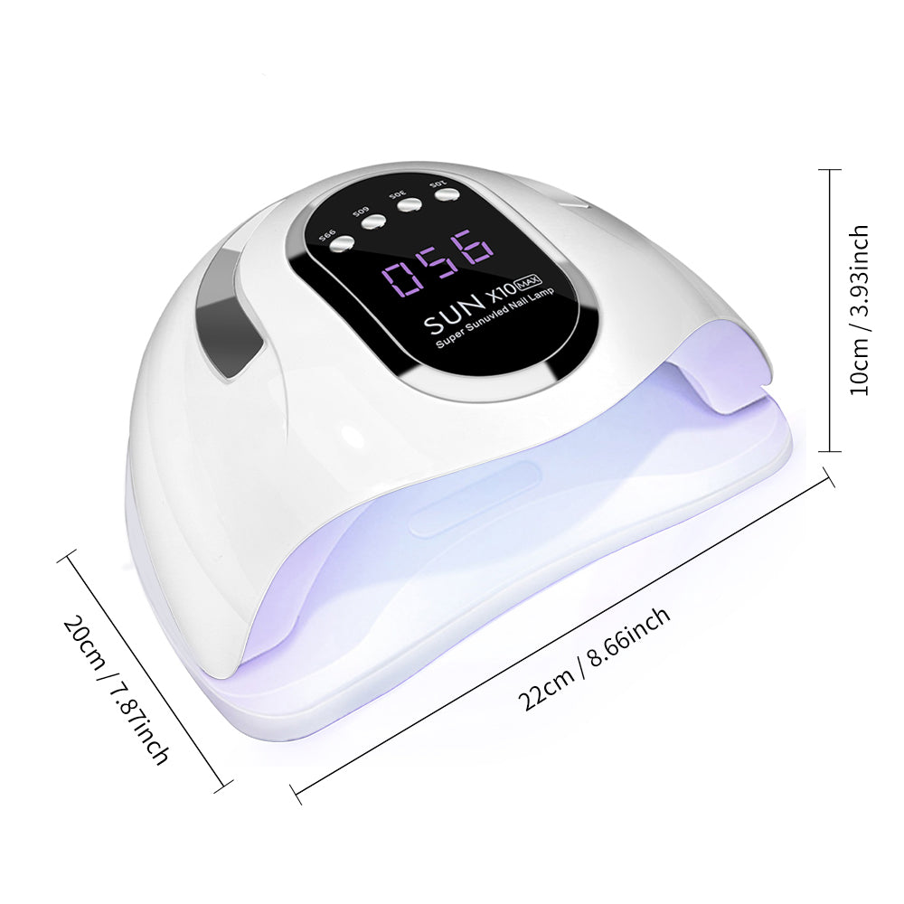 Professional UV LED Nail Lamp - Fast-Curing Gel Nail Dryer with Sensor