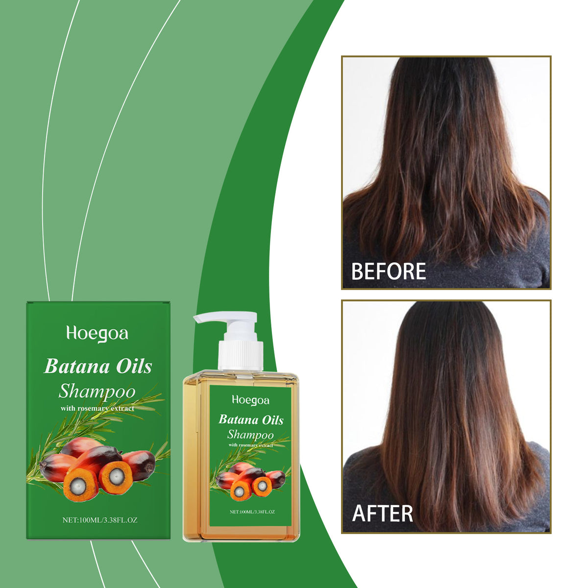 Batana Hair Shampoo 100ml - Gentle Cleanse & Nourish