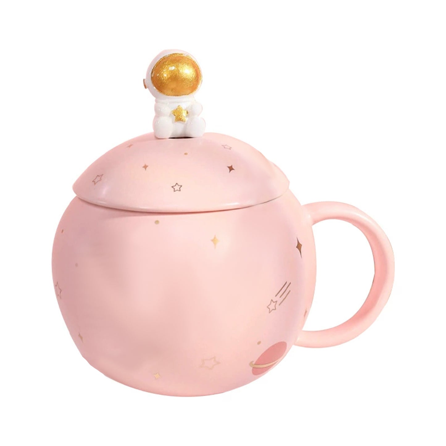 Ceramic Mug - Pink Planet Design