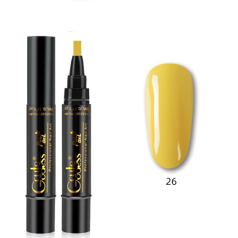 3-in-1 Magnetic Nail Art Pen - Quick-Dry Gel for French & Water Ripple Effects