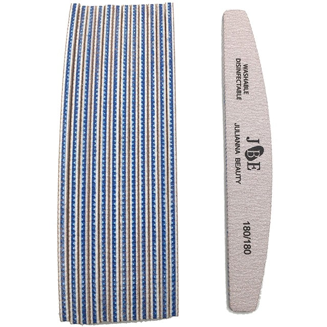 Grit Gel Nail File Set for Nail Art & Manicure - 10 Pcs