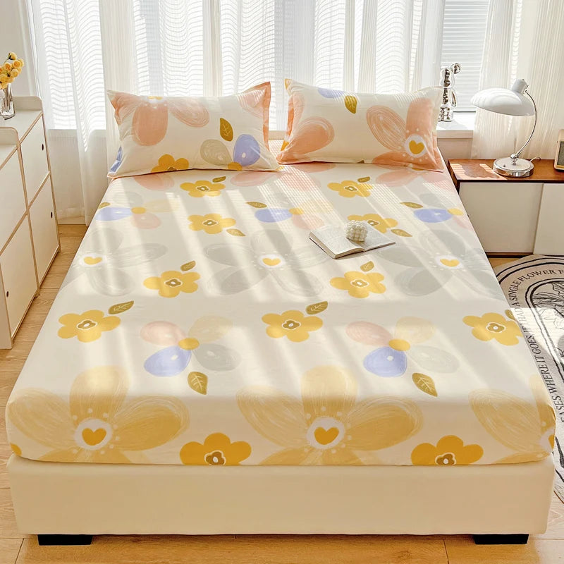 Dustproof Mattress Cover Bed Sheet Set - Multiple Styles & Sizes