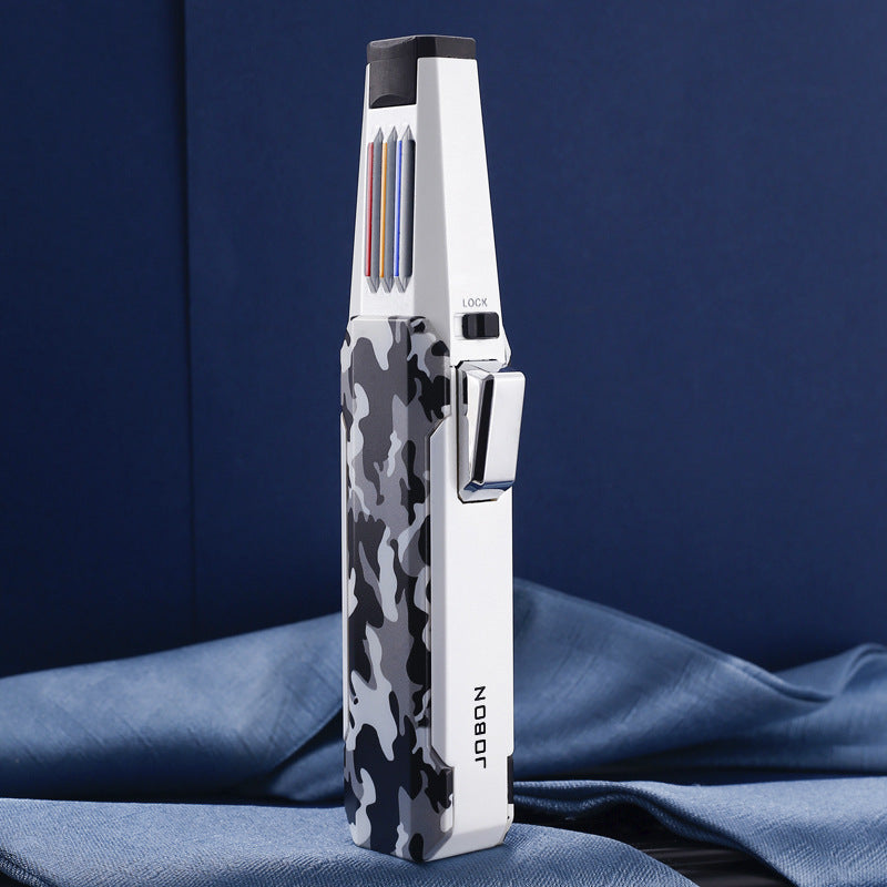 Windproof Gas Lighter for Outdoor Barbecue and Grilling - Creative Style