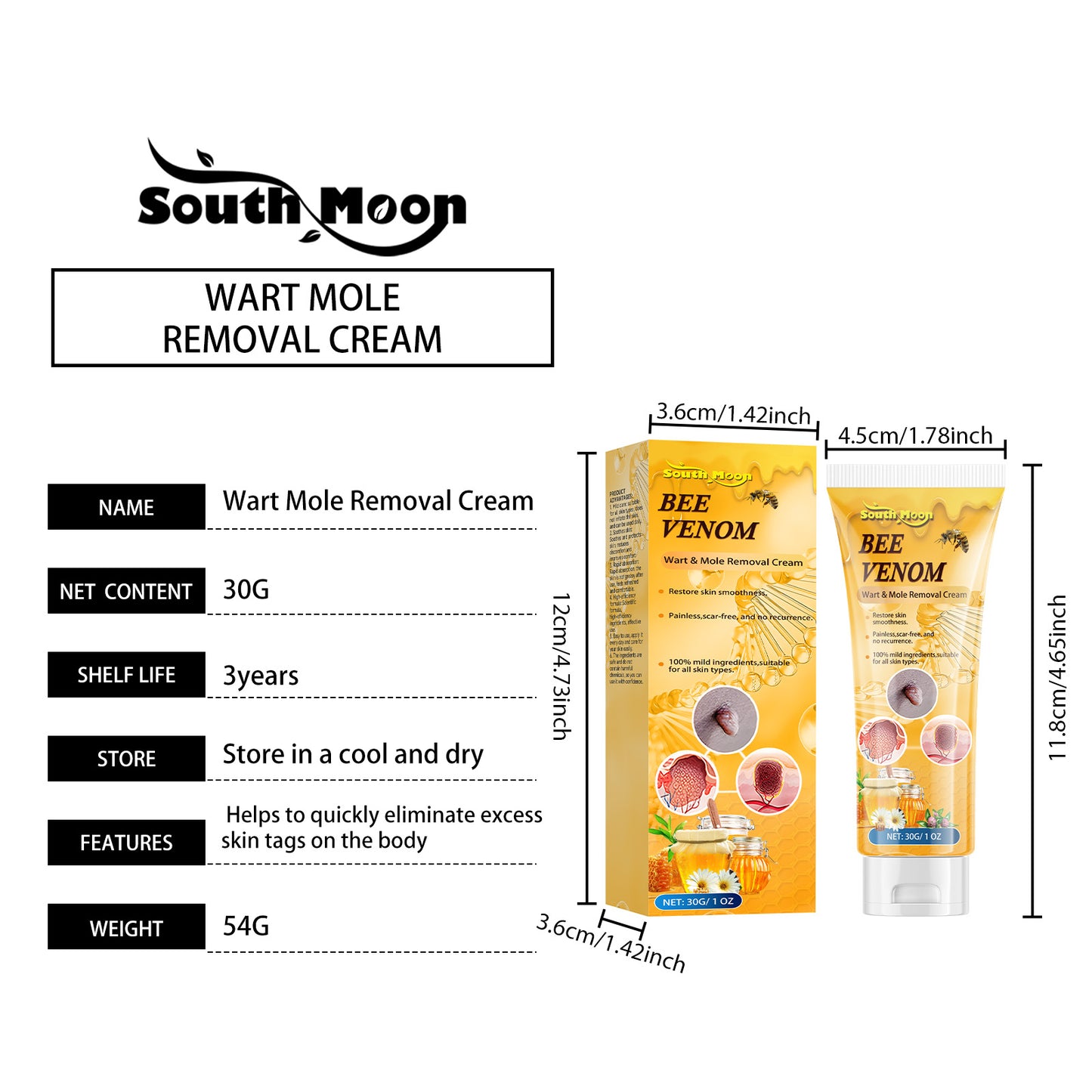 Bee Venom Skin Repair Cream - Moisturizing & Soothing Formula