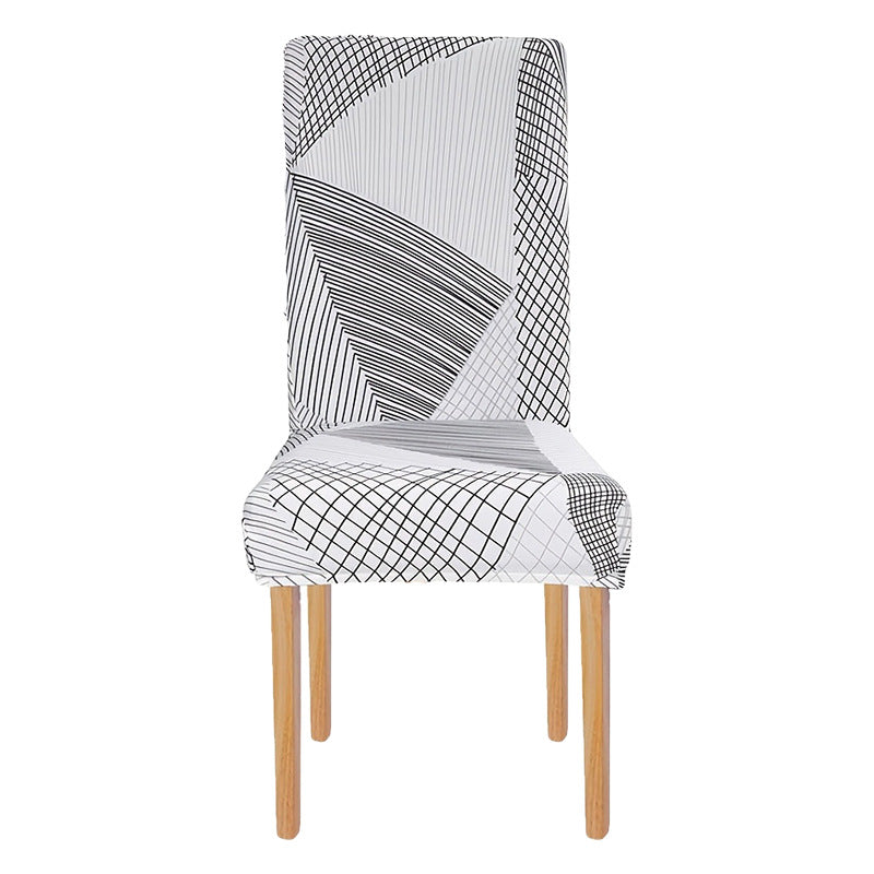Elastic Chair Cover - Printed Stretch Home Office Chair Protector