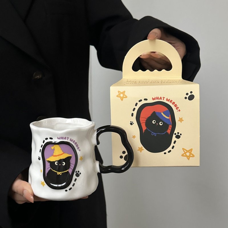 Ceramic Water Cup with Box - Creative Gift Drinkware for Various Occasions
