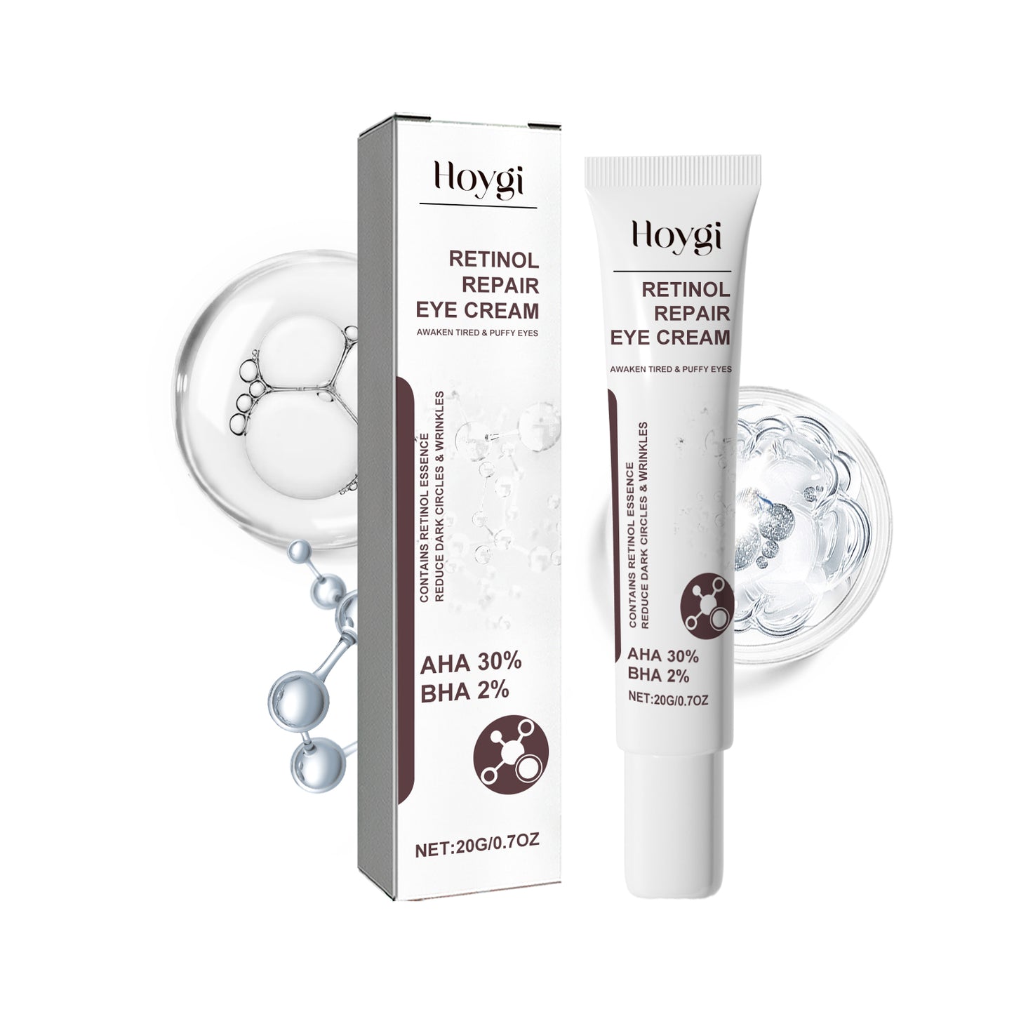 Retinol Repair Eye Cream for Fine Lines, Wrinkles & Dark Circles