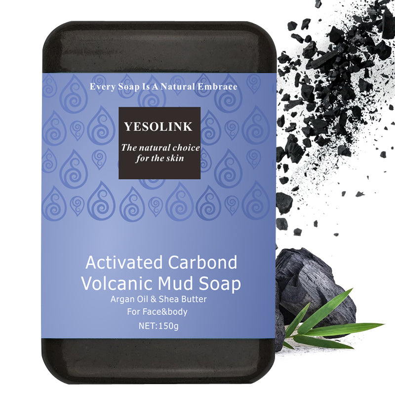 Bamboo Charcoal Essential Oil Bar Soap - 150g