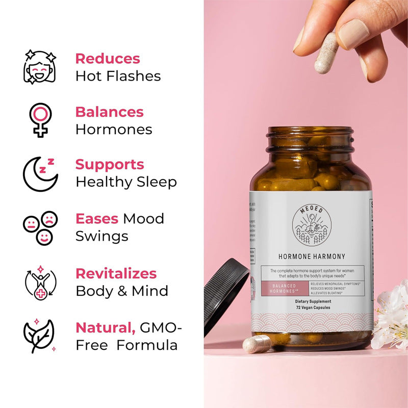 Female Vitamin Hormone Capsules - 72 Tablets