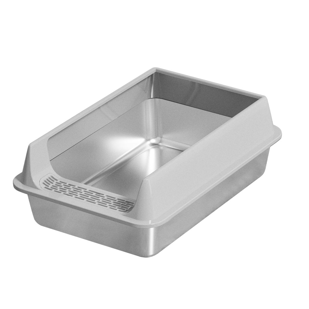Stainless Steel Cat Litter Box - Large & Durable Pet Furniture