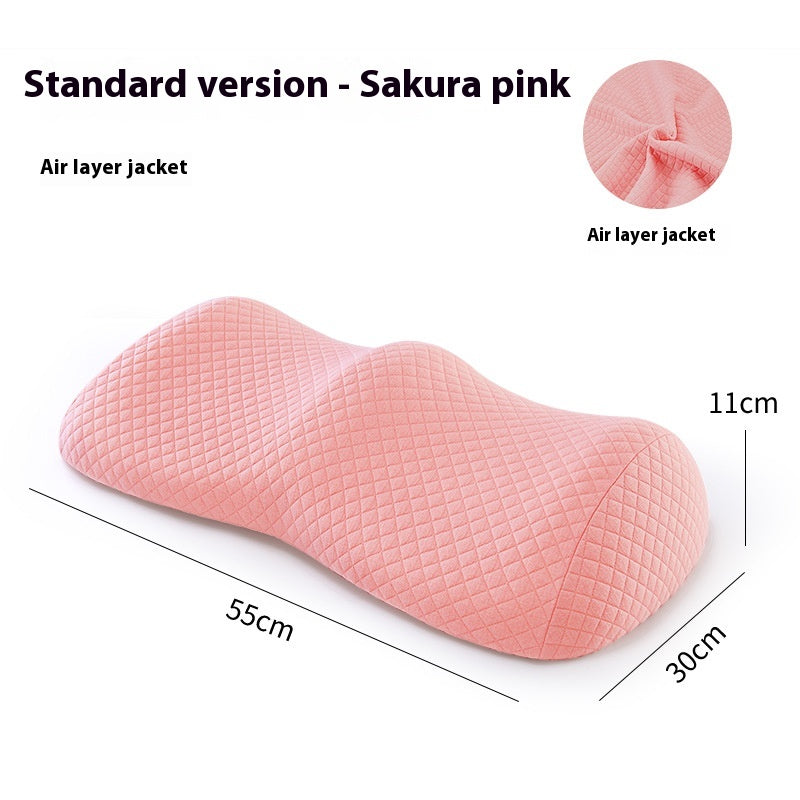 Leg Pillow for Sleeping Back and Leg Support Memory Foam Cushion