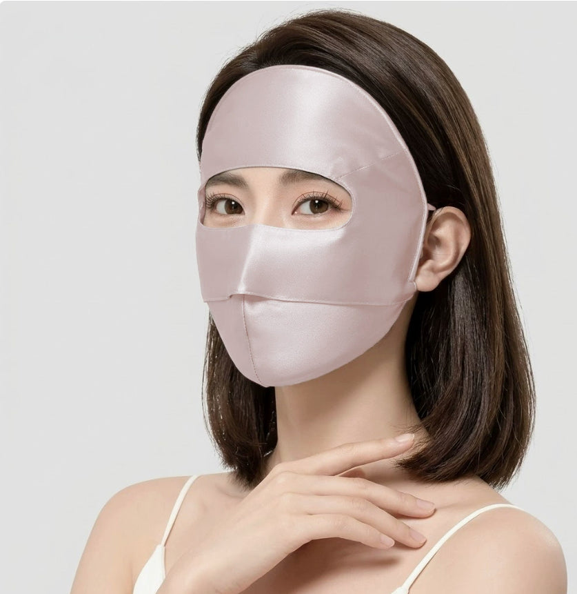 Silk Sun-Protective Face Mask