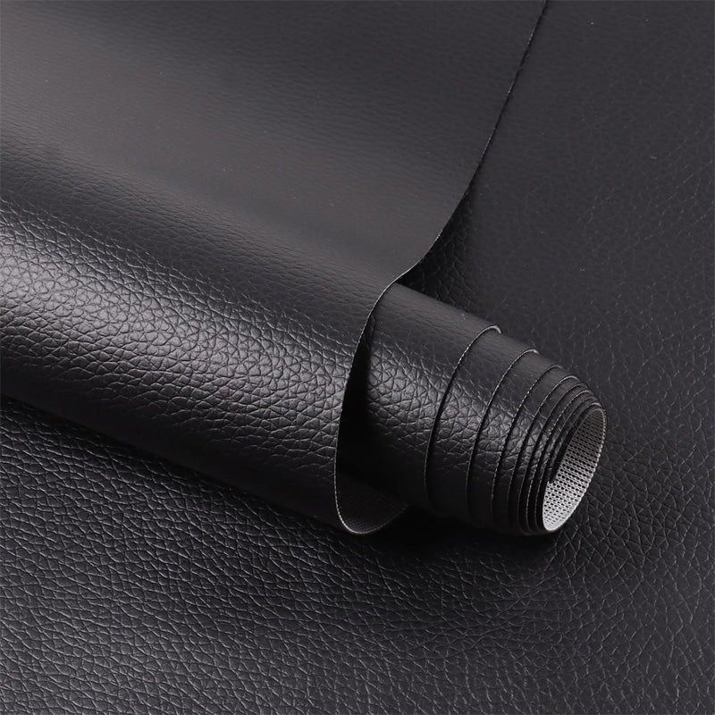 Vinyl Marine Upholstery Fabric Waterproof Faux Leather Sheets - Thick UV-Resistant for Car, Boat, Sofa, Furniture Replacement