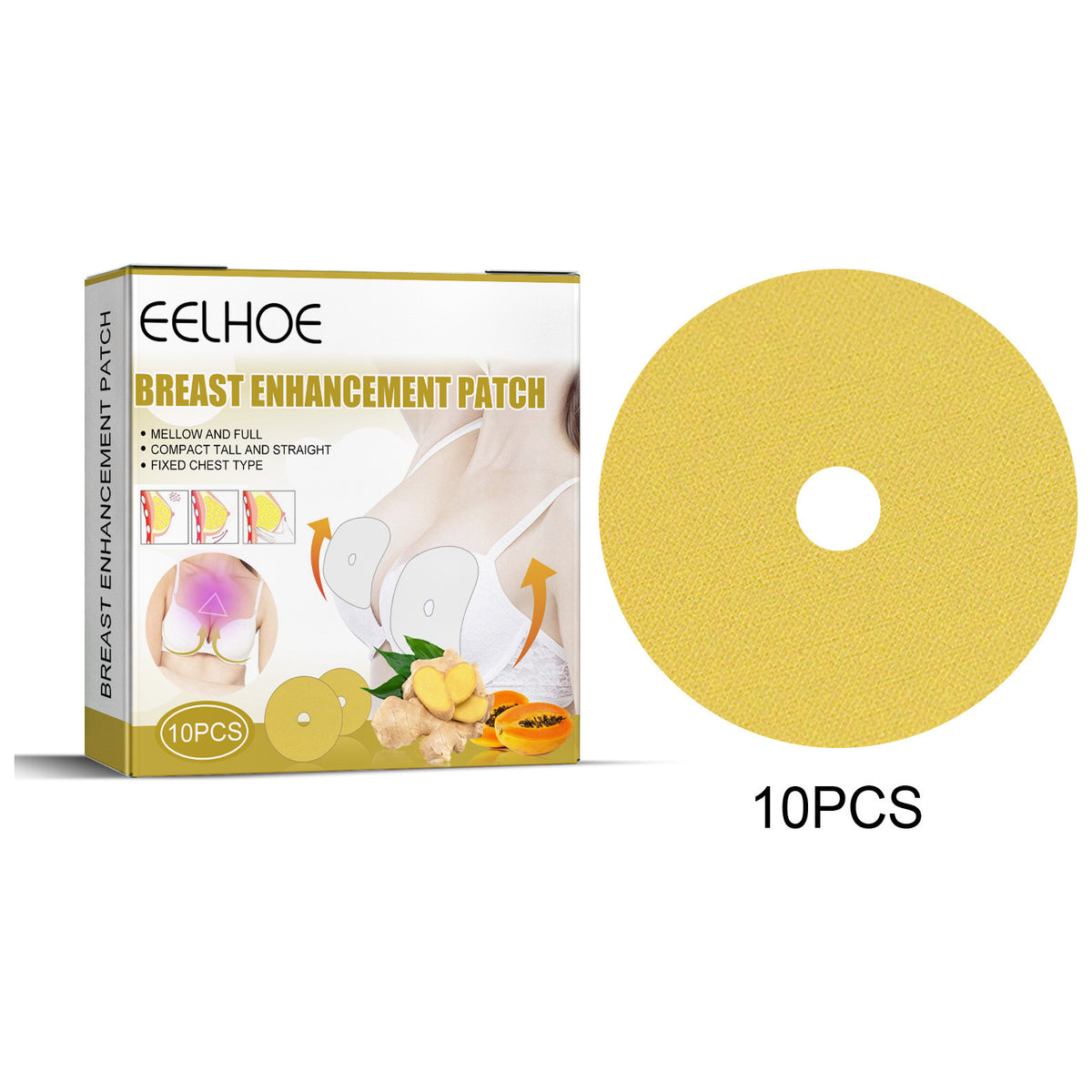 Chest Nursing Adhesive Bandage Ginger Charm Firming