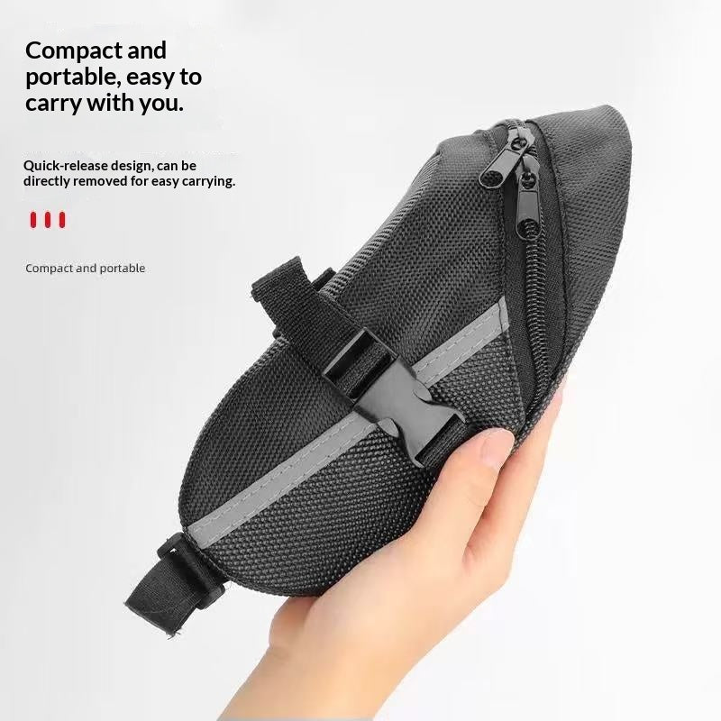 Under-Seat Bicycle Saddle Bag Large Capacity Storage Bag for Cycling