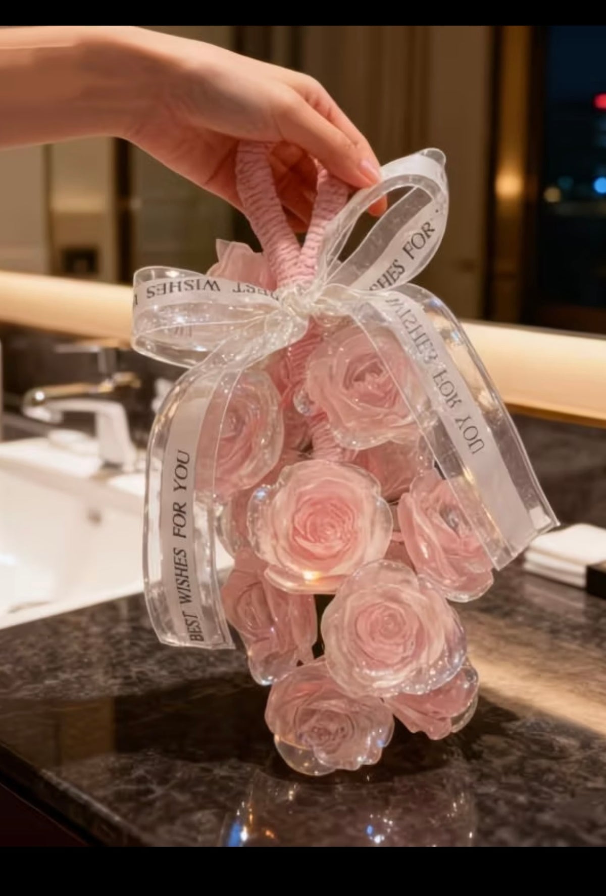 Rose Flower Soap Bar - 120g
