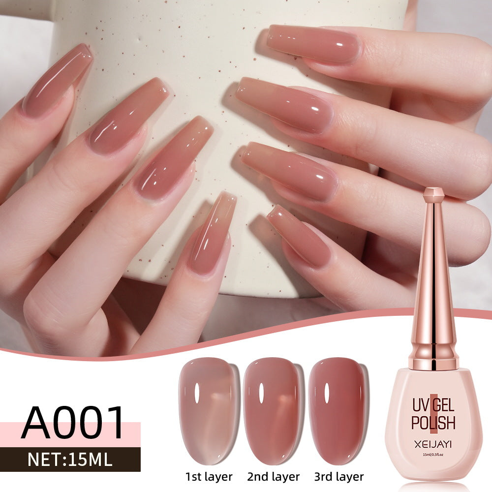 Transparent Jelly Ice Suit for Nail Art - Multiple Colors & Variants