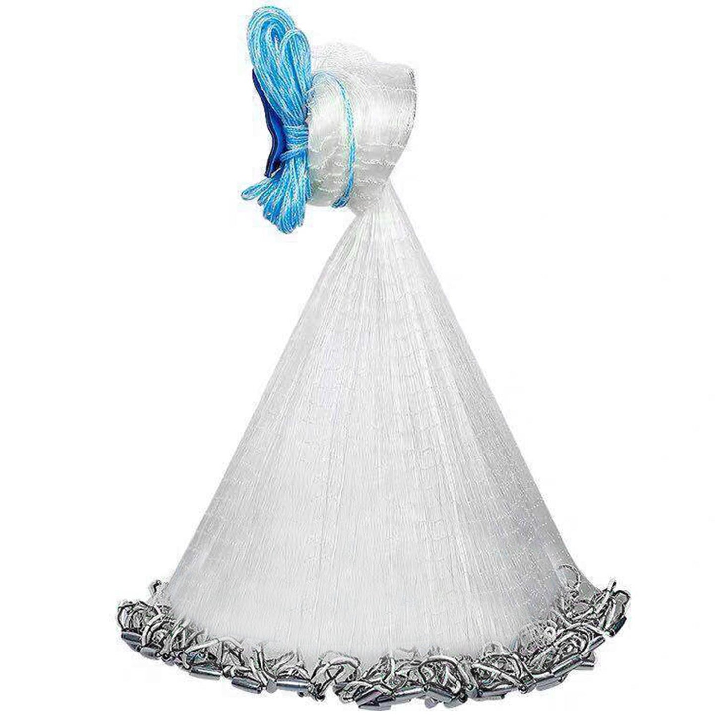 Heavy Duty Fishing Cast Net - 6FT & 8FT Size Options