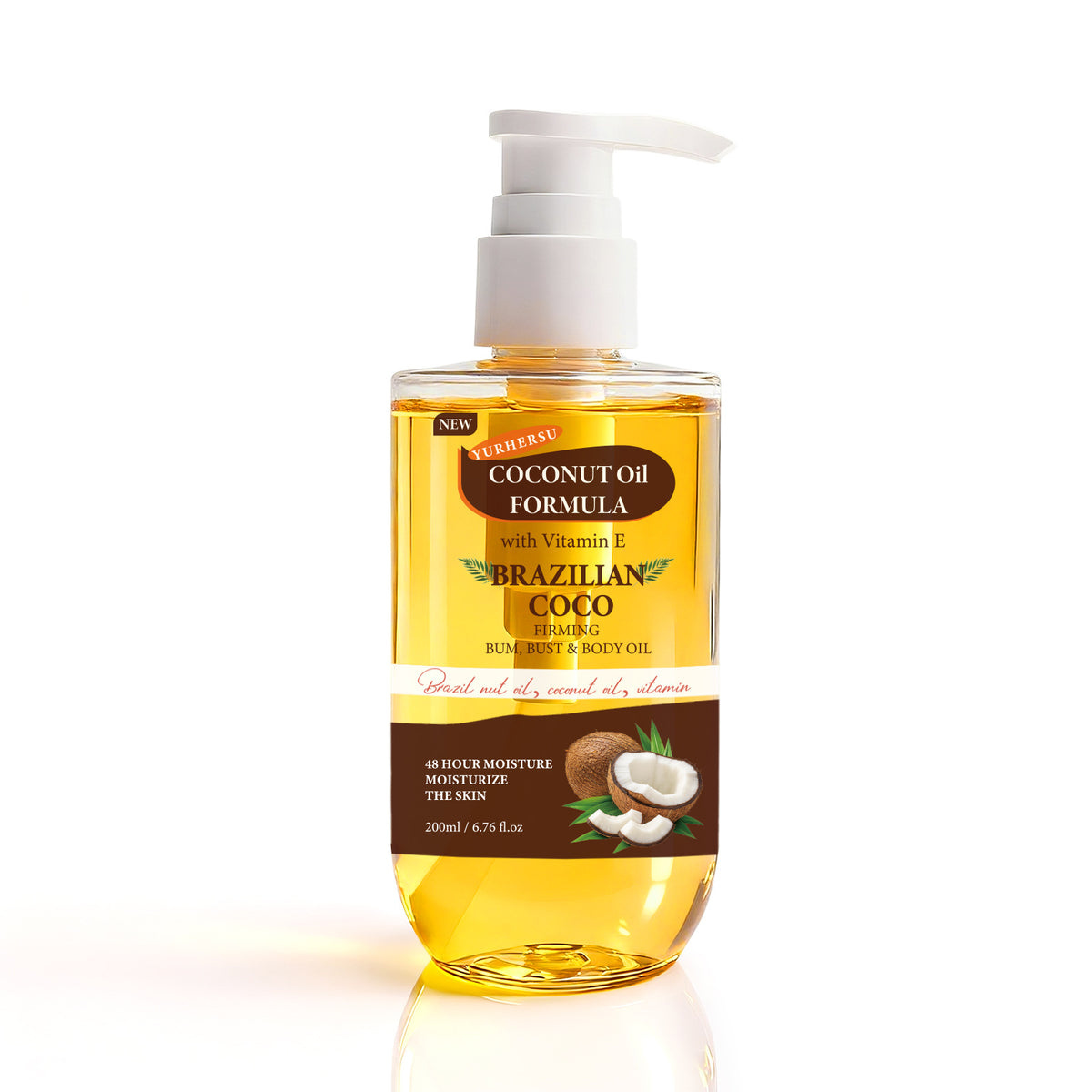 Nourishing Massage Oil with Coconut - 200ml
