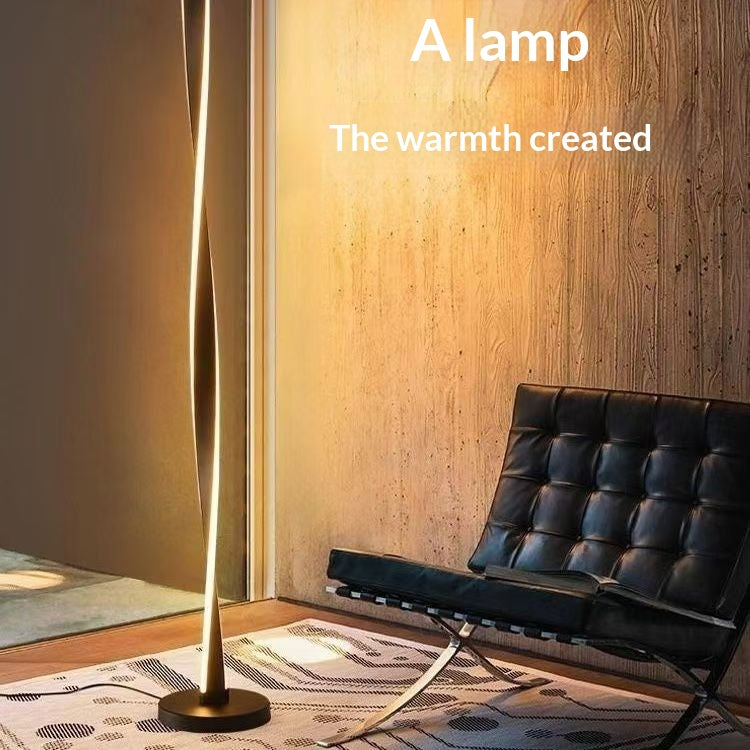 Modern Floor Lamp - Minimalist Bedside & Living Room Lighting