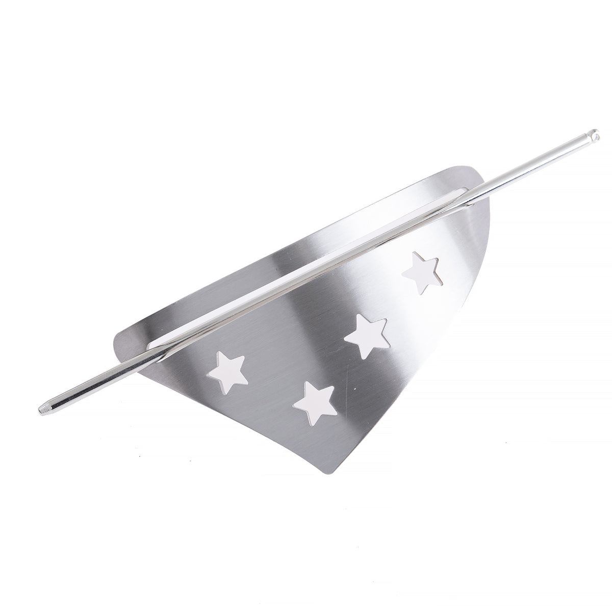Geometric Metal Hair Clip - Brushed Finish