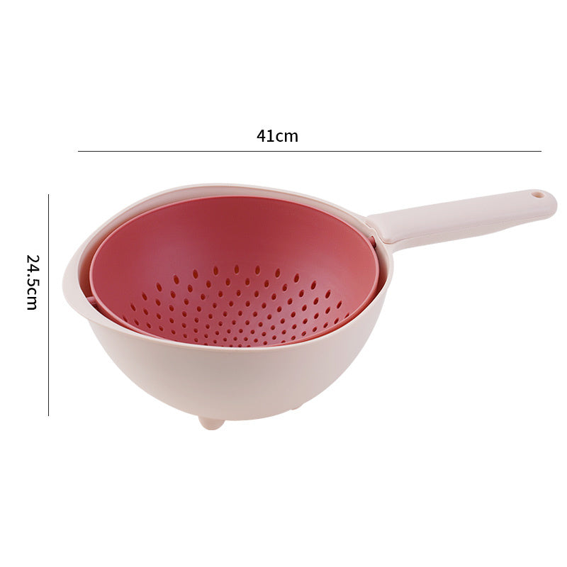 Multifunctional Plastic Vegetable Basket for Fruits and Vegetables