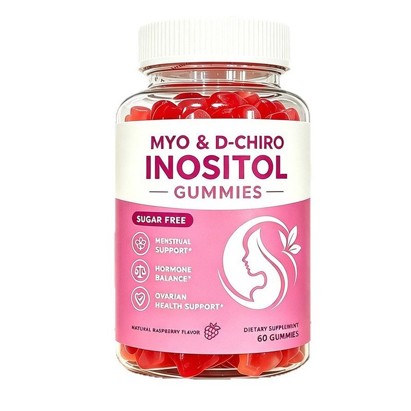 Inositol Gummies - Myo & D-Chiro Blend, 60 Bear-Shaped Gummies