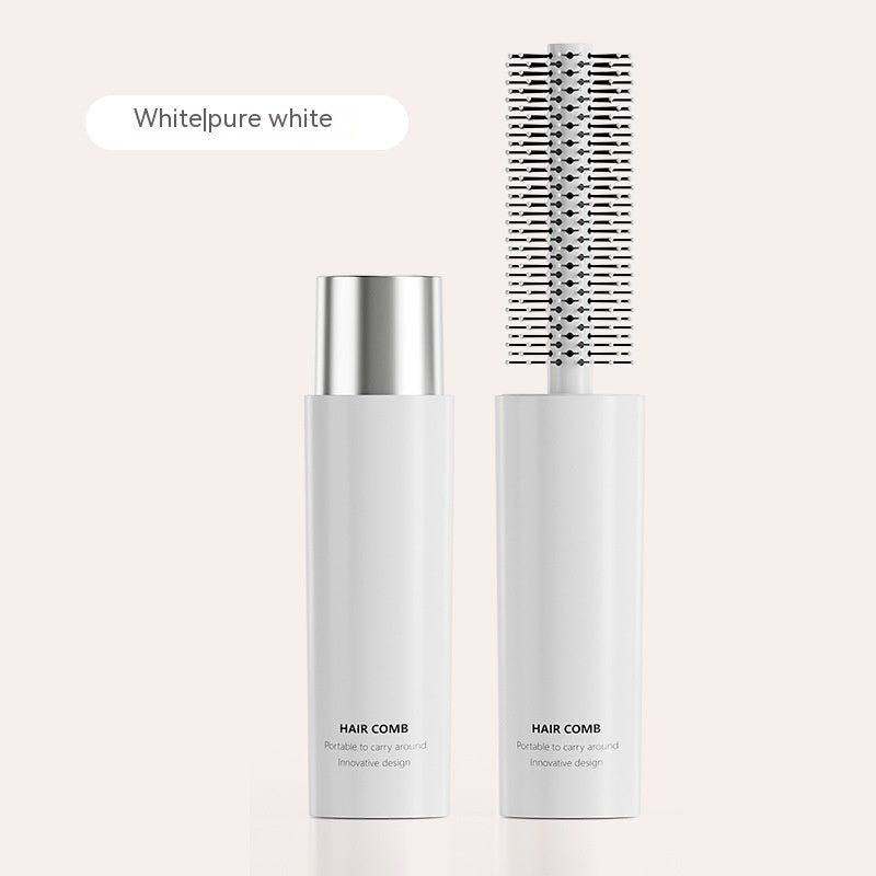 Portable Hair Curling Comb with Inner Buckle Cylinder for Easy Styling