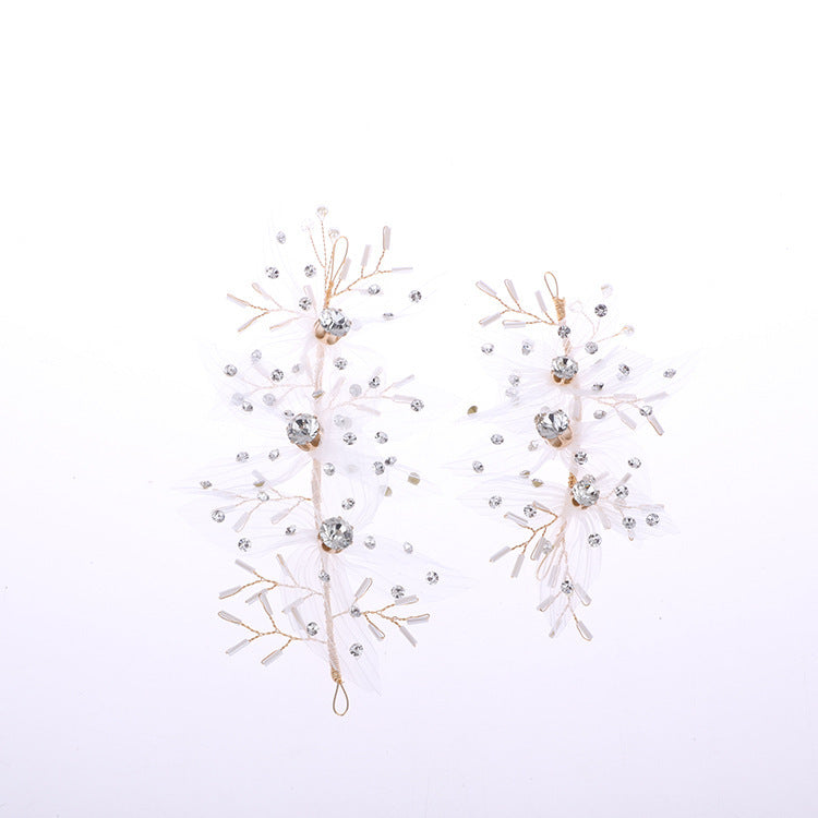 Pearl Hair Tie - Korean Bride Wedding Style